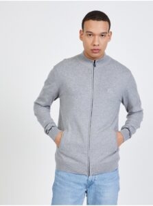 Light gray mens sweatshirt Guess