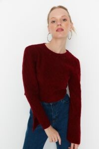 Trendyol Sweater - Burgundy -