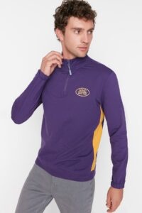 Trendyol Sweatshirt - Purple -