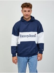 White-Blue Men's Hoodie Tommy Jeans