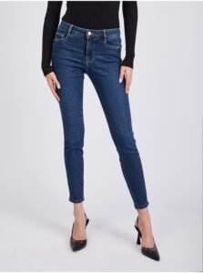 Dark blue women skinny fit jeans