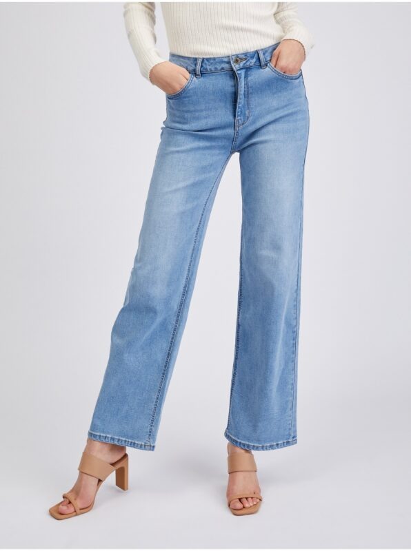 Light blue women bootcut jeans
