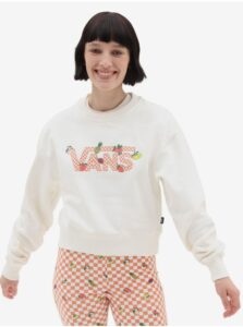 Cream Women's Sweatshirt VANS