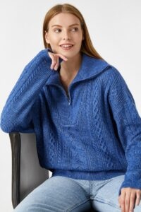 Koton Sweater - Blue -