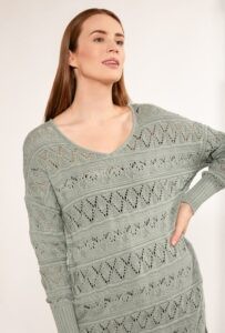 MONNARI Woman's Jumpers & Cardigans Openwork Sweater With