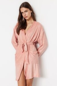 Trendyol Dressing Gown - Pink