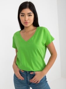 Light green classic basic t-shirt