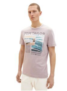 Pink Men's T-Shirt Tom Tailor
