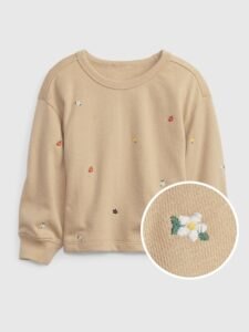 GAP Kids sweatshirt with flowers