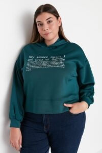 Trendyol Curve Plus Size Sweatshirt -