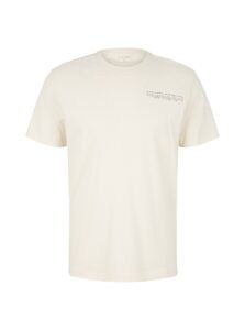 Beige Men's T-Shirt Tom Tailor