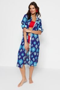 Trendyol Kimono & Caftan - Blue