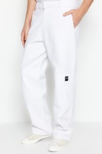 Trendyol Pants - White -