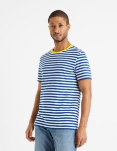 Celio Dematelot Striped T-Shirt