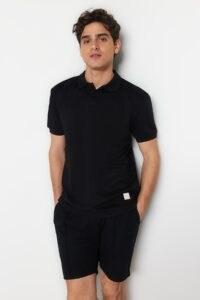 Trendyol Polo T-shirt - Black