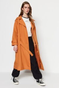 Trendyol Trench Coat - Orange