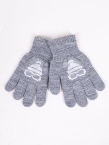 Yoclub Kids's Boys' Five-Finger Gloves