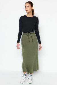 Trendyol Skirt - Khaki