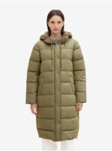 Khaki Women's Winter Quilted Double-Sided Coat