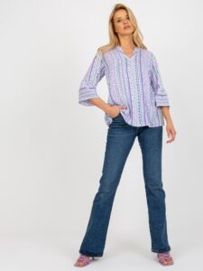 Women's Boho Blouse with 3/4 Sleeves