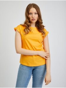 Orange women's T-shirt ORSAY