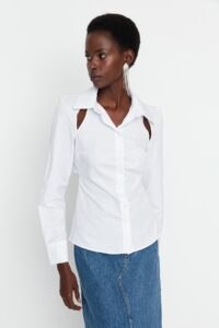 Trendyol Shirt - White -
