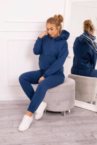 Insulated set with sweatshirt with