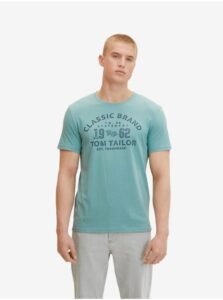 Turquoise Men's T-Shirt Tom Tailor