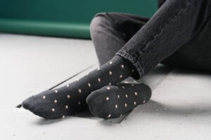 Socks 056-147 Melange Grey