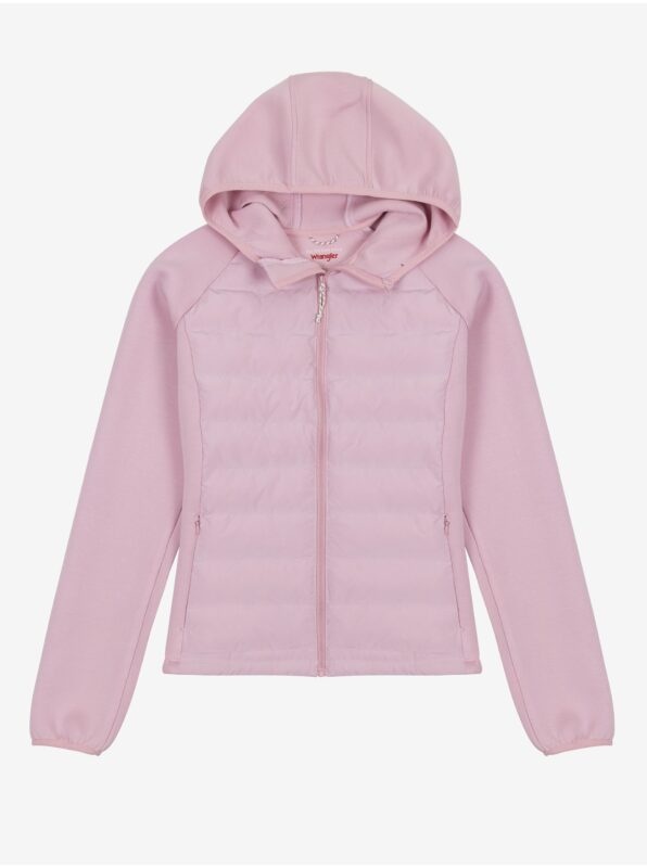 Pink Women's Jacket with Hood