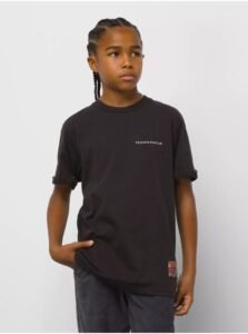 Black Children's T-Shirt VANS Hopper