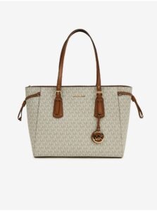 Cream Women's Patterned Handbag Michael