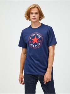 Dark Blue Men's T-Shirt Converse