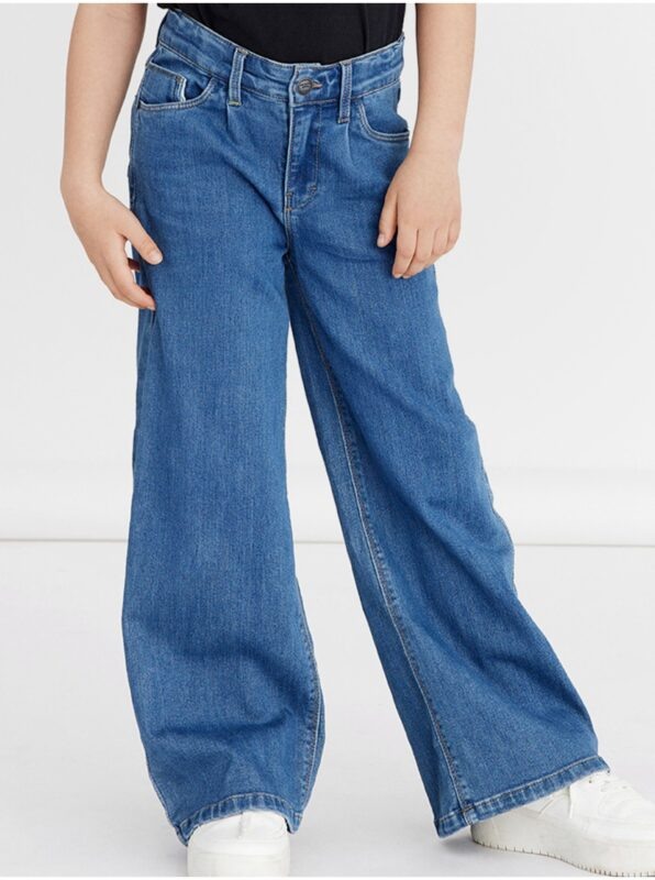 Blue Girls' Wide Jeans name