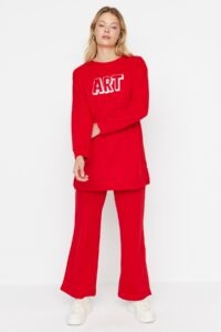 Trendyol Sweatsuit Set - Red