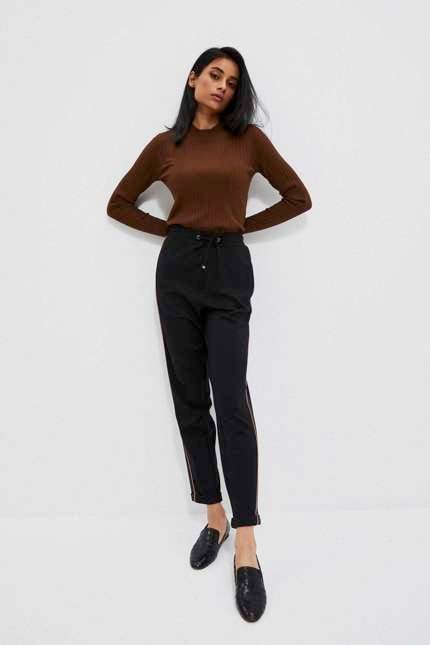 Viscose trousers with