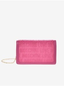 Pink Womens Crossbody Handbag Love