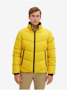Yellow Men's Quilt jacket Tom