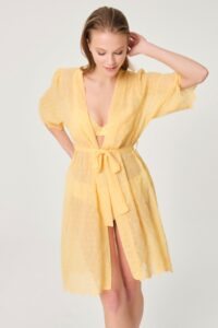 Dagi Dressing Gown - Yellow