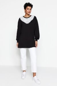 Trendyol Sweatshirt - Black -