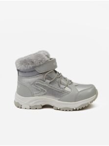 SAM73 Girls' Ankle Insulated Winter Boots in silver