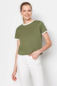 Trendyol T-Shirt - Khaki -