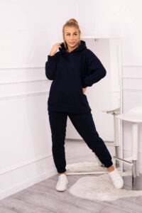 Insulated set with sweatshirt in