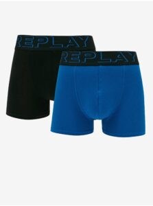 Set of two men's boxers in black