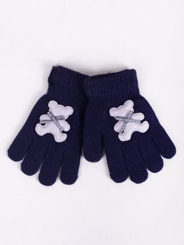 Yoclub Kids's Gloves RED-0235G-AA5B-001 Navy