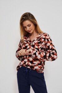 Shirt with floral