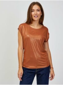 Brown T-shirt ORSAY -