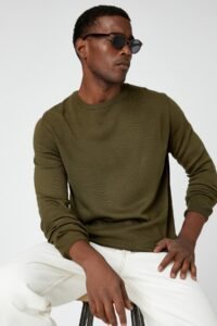 Koton Sweater - Khaki -