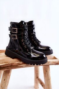 Kids Lacquered Boots Big Star