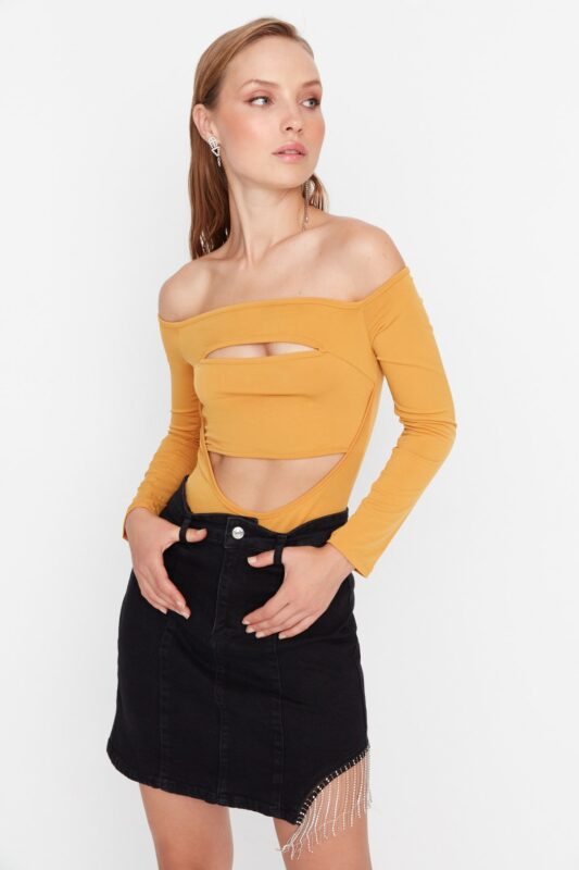 Trendyol Bodysuit - Orange